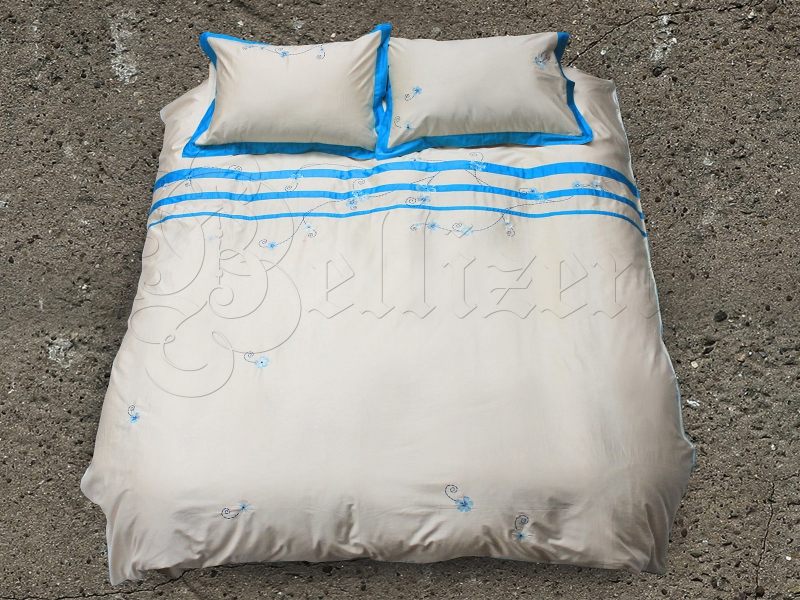 Hoa cẩm chướng - kem / xanh lơ